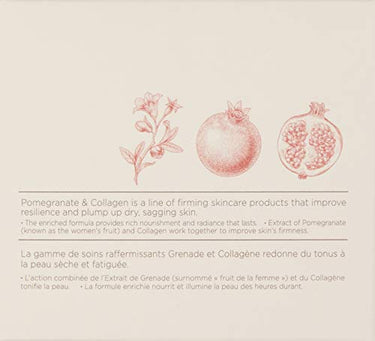 The Face Shop Pomegranate & Collagen Face Cream With 10% Marine Collagen & Pomegranate Extracts | Day & Night Cream to smooth wrinkles & give intense moisturization | Suitable For All Skin Types, 100Ml